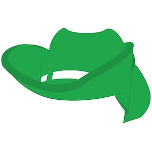 Cowboy Hat Visor