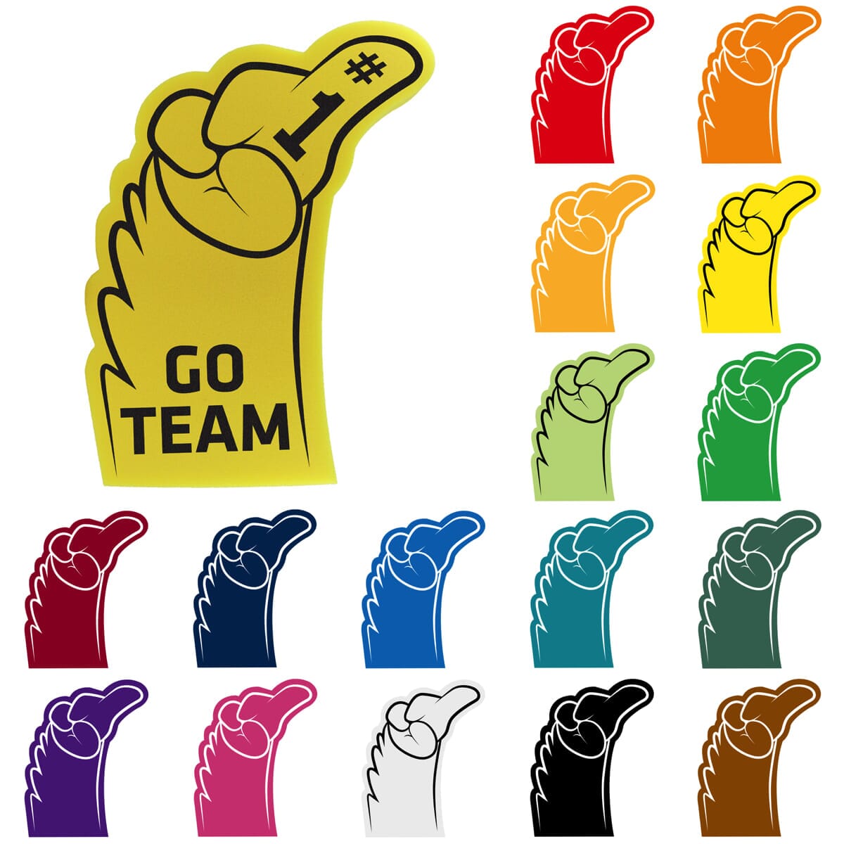 #1 Mascot Hand
