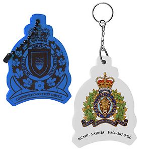 Crest Key Tag