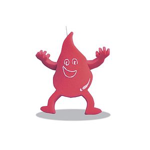 Blood Droplet on a leash