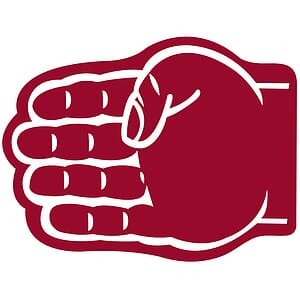 First Down Foam Hand