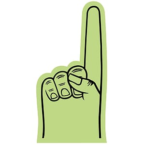 7.5" Foam Hand