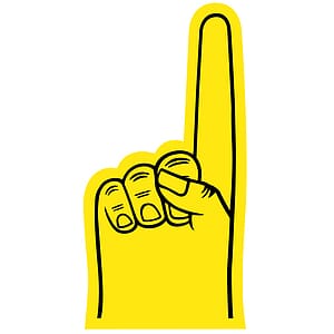 7.5" Foam Hand