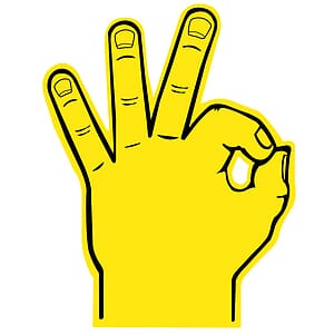 Foam OK Hand