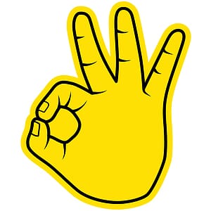 Basketball OK Hand