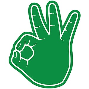 Basketball OK Hand