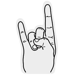 Rock On/ Horn Hand