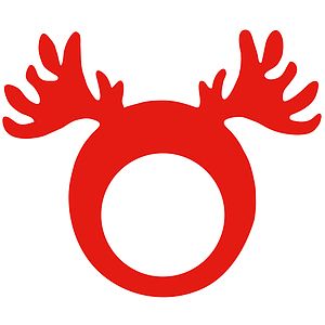 Reindeer Antler Pullover Visor