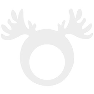 Reindeer Antler Pullover Visor
