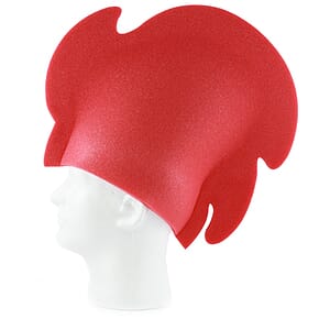 Foam Rooster Comb Hat