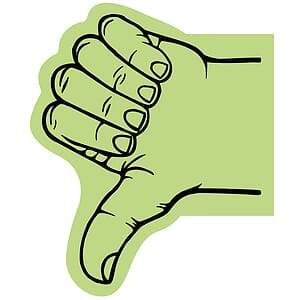 Thumb Foam Hand Mitt
