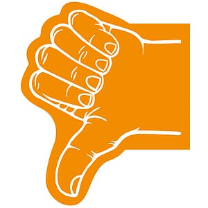 Thumb Foam Hand Mitt