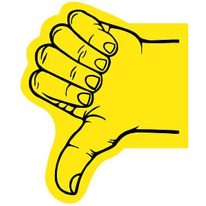Thumb Foam Hand Mitt