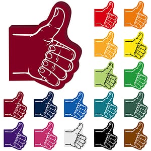 Giant Thumbs Up Hand