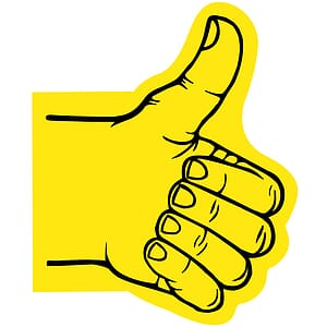 Giant Thumbs Up Hand