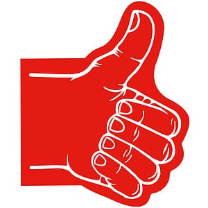 Giant Thumbs Up Hand