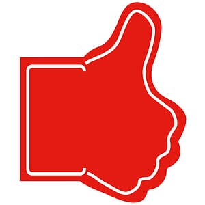 Facebook Foam Hand Mitt
