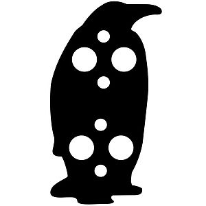 Penguin Test Tube Floatie