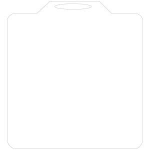 Square Vinyl Stadium Cushion (14"x14"x2")