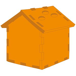 House Puzzle Organizer