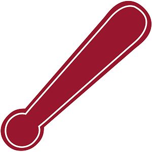 Foam Exclamation Mark/Baseball Bat