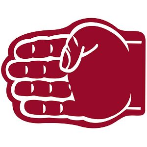 First Down Foam Hand