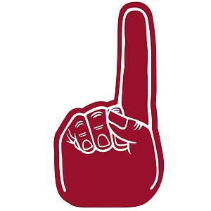 14" Foam Hand