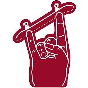 Skateboard Horn Hand