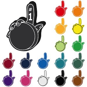 Foam Hockey Puck Hand
