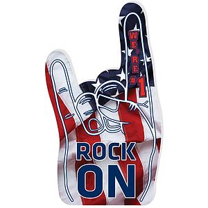 Rock On Full Color EVA Foam Hand