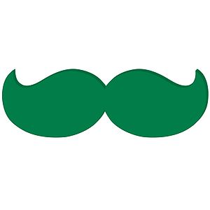 Foam Mustache - Large