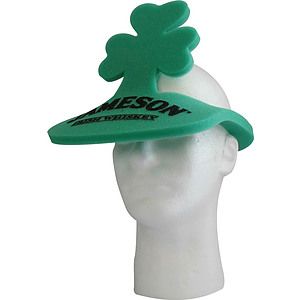 Irish Shamrock Popup Visor