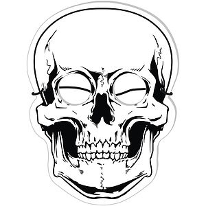 Foam Skull Mask