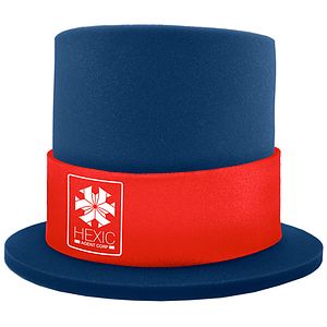Top Hat - Band Print