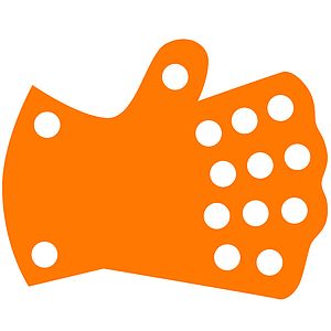 Hand Shape Test Tube Floatie