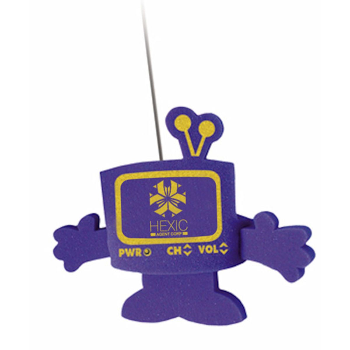 TV Man on a leash