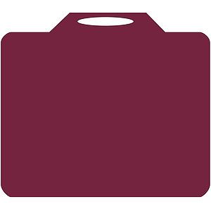 Rectangle Vinyl Stadium Cushion (11"x13"x1")