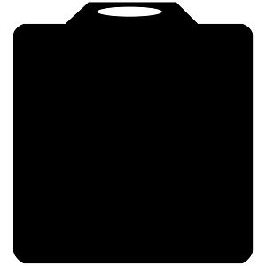 Square Vinyl Stadium Cushion (12.5"x12.5"x1.5")