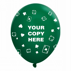 11" Metallic Latex Wrap Balloons