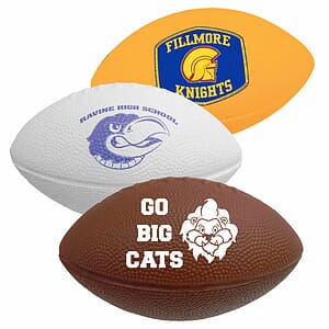 10" Solid Color Foam Football