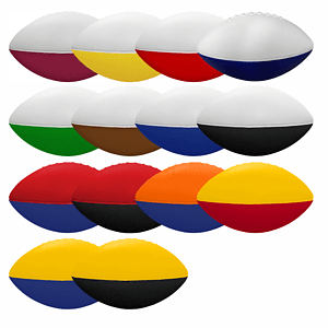 7" 2-Toned Foam Football
