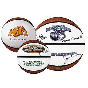 29½" Full-Size Synthetic Leather Signature Basketball