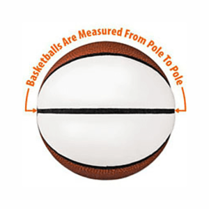 29½" Full-Size Synthetic Leather Signature Basketball