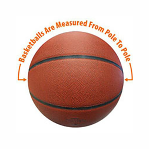 29½" Full-Size Synthetic Leather Basketball
