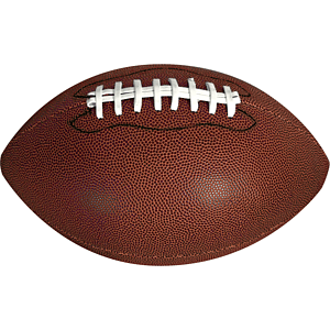 14" Full-Size Synthetic Leather Football
