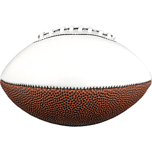 10" Mid-Size Synthetic Leather Signature Football