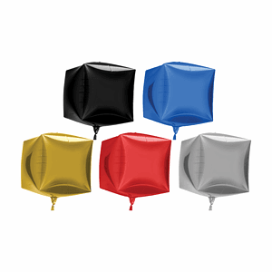 15" 3D Cubez Foil Balloon