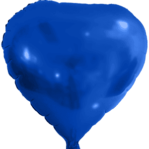17" Heart Helium Saver XtraLife® Foil Balloons