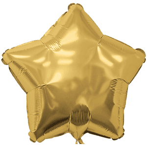 17" Star Helium Saver XtraLife® Foil Balloons