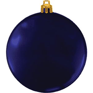3" USA-Made Flat Shatterproof Ornament